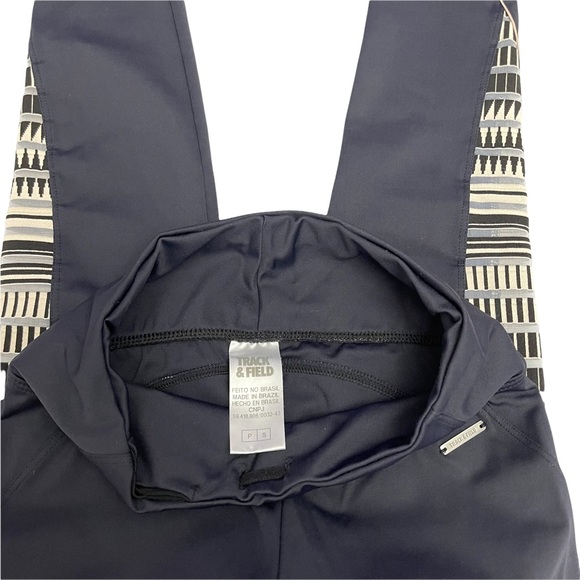 Track & Field Black knitted Mesh on Side Leggings Size S - Picture 9 of 13